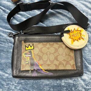 Coach Jean-Michel Badquiat crossbody bag